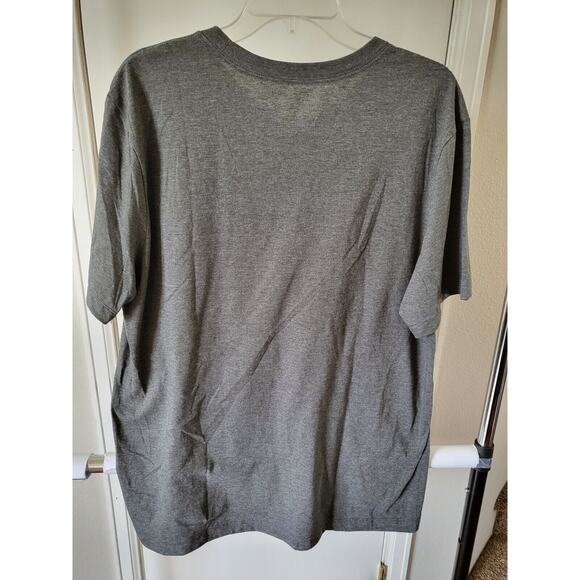 Nike Box Logo Graphic Shirt Men Size Large Black And White Short Sleeve - Picture 3 of 5